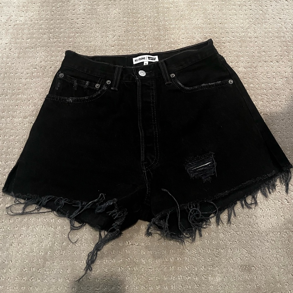 Redone Jean Shorts